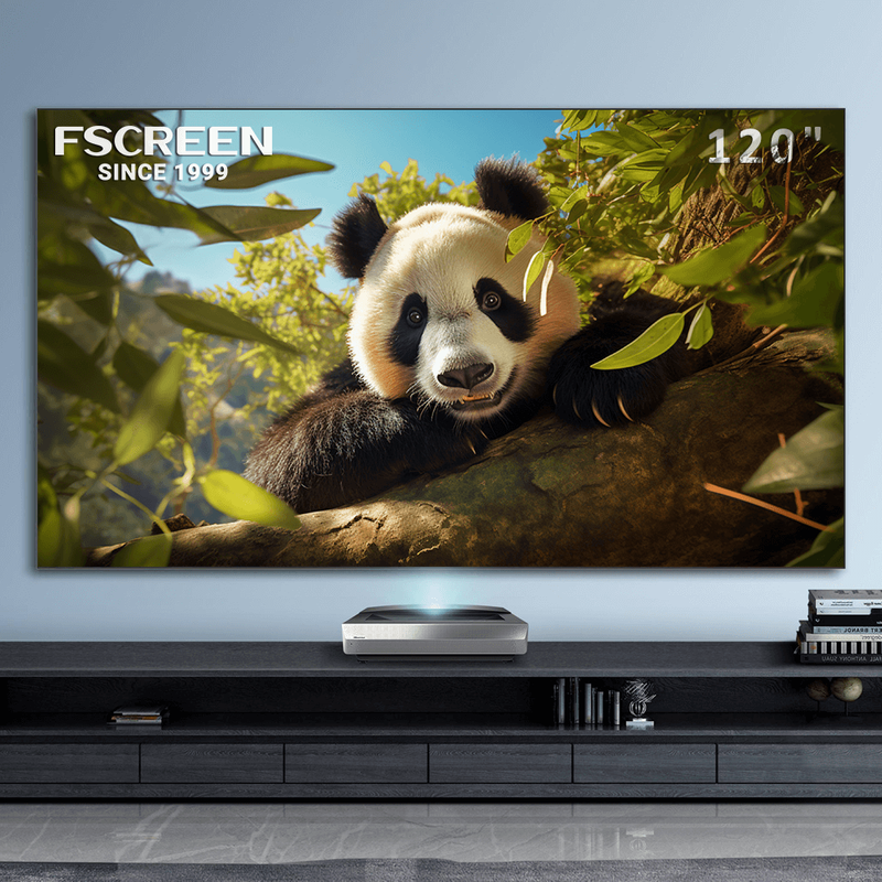 FSCREEN Aura Series Fresnel ALR Foldable Frame Projection Screen -120 Inch