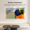 FSCREEN Iris Series Fresnel ALR Magnetic Rollable Projection Screen-120 Inch