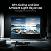 Aura Series Fresnel ALR Motorized Floor Rising Projection Screen -100 Inch