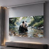 Iris Series Fresnel ALR Motorized Drop Down Projection Screen -120 Inch